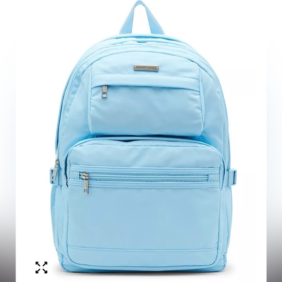 Madden Girl Handbags - NEW Madden Girl Light Blue Dome Backpack
